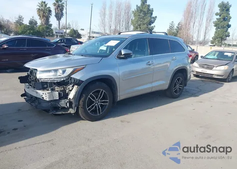 2017 Toyota Highlander Limited Platinum из США, поврежденный, VIN 5TDDZRFH4HS457427